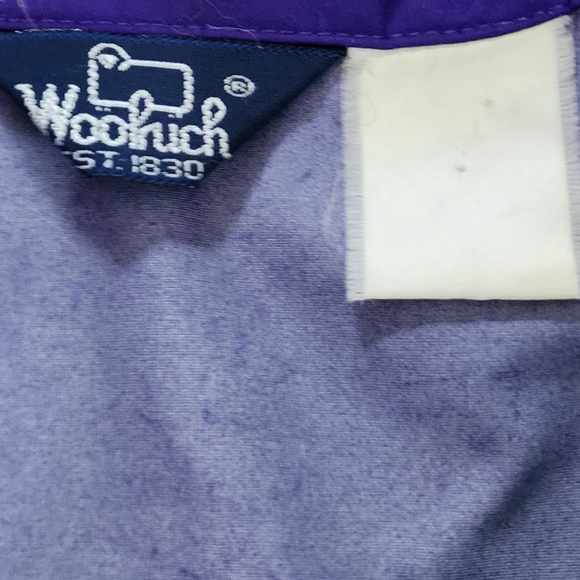 Woolrich Vintage 90s Colorblock Neon Windbreaker Sigmet Gear XL - Picture 9 of 9